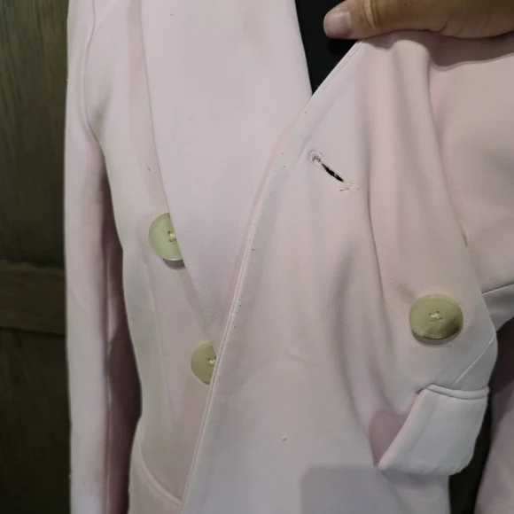Veronica Beard Pink Blazer Structured Suit Jacket - Picture 7 of 7